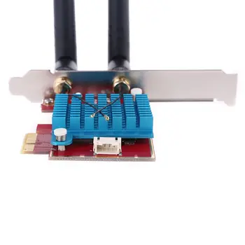

PCIE-1X to M.2 NGFF-Ekey mini MINI wireless wifi net work card adapter card