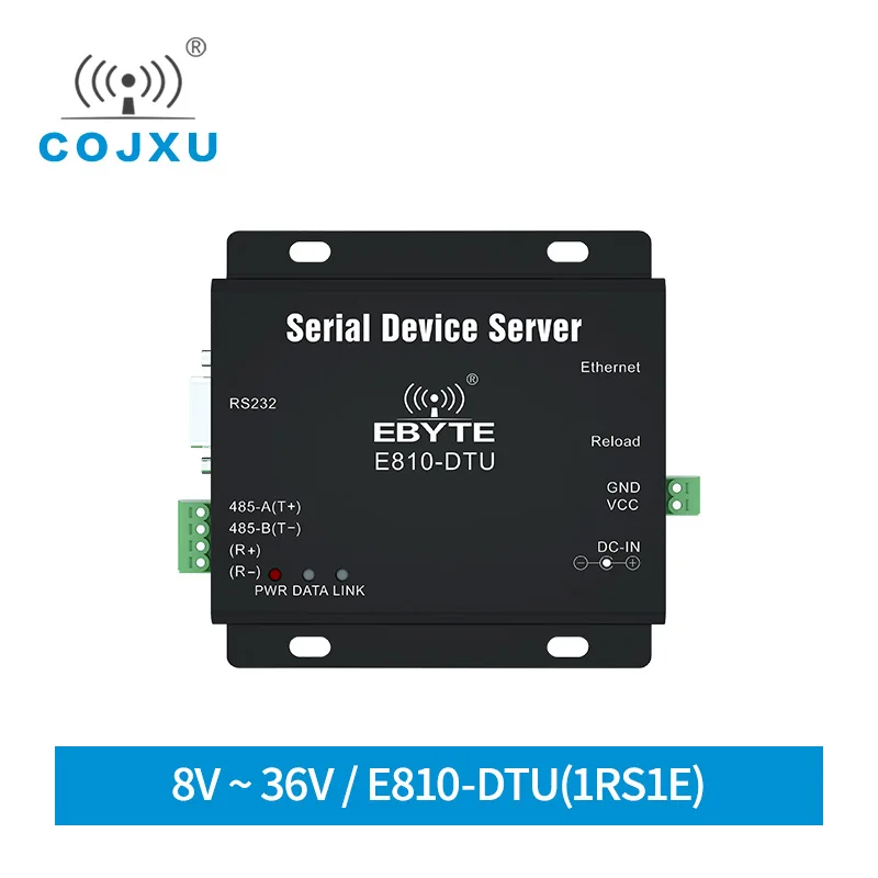 

Server RS232 RS485 RS422 To Ethernet Converter Single Serial Port COJXU E810-DTU(1RS1E) TCP UDP Modem