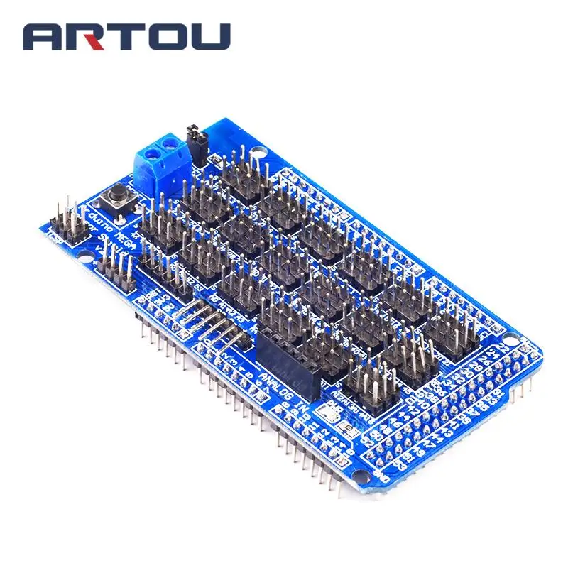 

1pcs MEGA Sensor Shield V1.0 V2.0 dedicated sensor expansion board for arduino mega 2560 r3