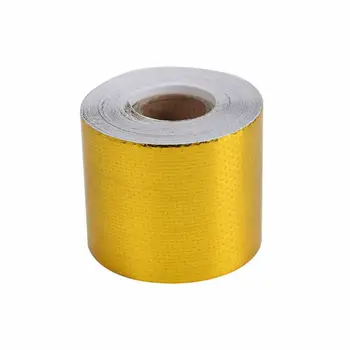 

High Temperature Aluminum Foil Tape Heat Shield Wrap 15 feet x 2 inches 1Roll of