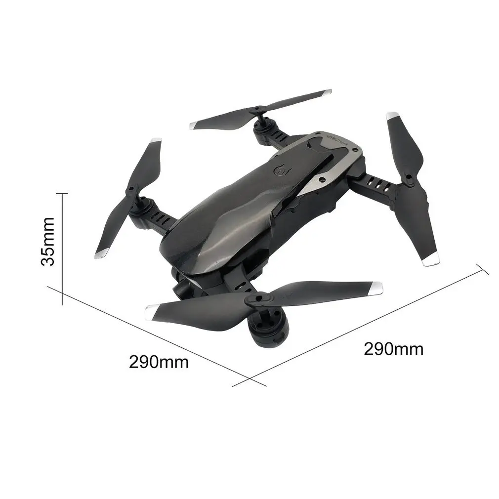 LH-X41WF Дрон на ру игрушки 6-осевой Мини Складной FPV Дрон с WiFi HD камера Выдержка Взлет/посадке самолета с батареями