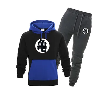 

Wholesale 2019 Winter Hoodies Suits Men Two Pieces Hooded Suits Warm Fleece Sweatshirts Men Casual Tracksuit Men Free Shipping