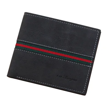 

Men 's Short Retro Wallet Korean -Style Multi-Function Cross Section Ultra-Thin Soft Leather Wallet Spot Wholesale Scrub Wallet