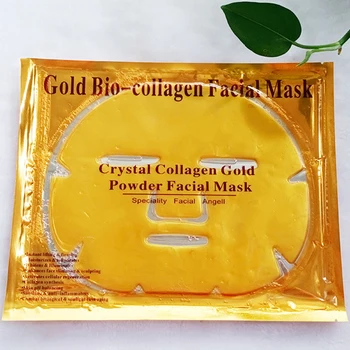 

1Pc 24K Gold Collagen Face Mask Moisturizing Masks Beauty Face Skin Care mascarillas mask for face anti-aging Anti-wrinkle TSLM2