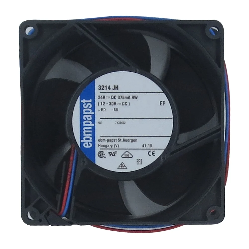 

Original German ebmpapst 3214JH 24V 375MA 9W 92*92*38 industrial control inverter fan