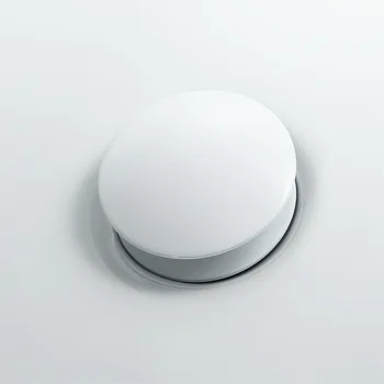 

Bathroom sink overflow cover push down pop-up drain white drain plug brass drain drainage sink drain strainer basin overflow