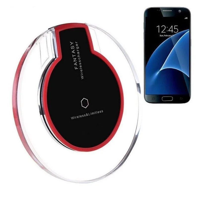 Wireless Charger Charging Pad For iPhone XS MAX XR X 8 Plus Case For Samsung S10 S9 S8 Plus Note 9 8 Chargeur Sans fil  Coque (7)
