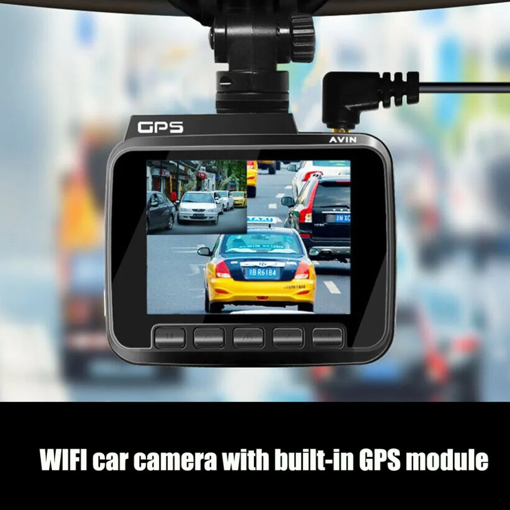 Горячая Gs63H одна камера Автомобильный видеорегистратор Встроенный Wifi Gps g-сенсор камера 170 супер широкоугольный объектив 4K Ultra Hd Wdr водительский рекордер