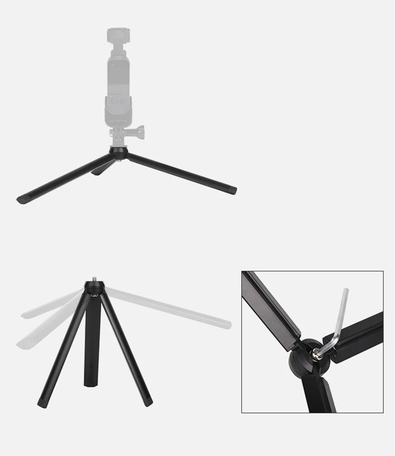 Карманный адаптер Ling 1/4 ручной OSMO Карманный GOPRO многофункциональный удлинитель аксессуары