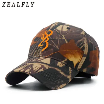 

Camo Browning Baseball Cap Men Outdoor Sports Hunting Dad Hats Camouflage Jungle Fishing Caps Tactical Casquette