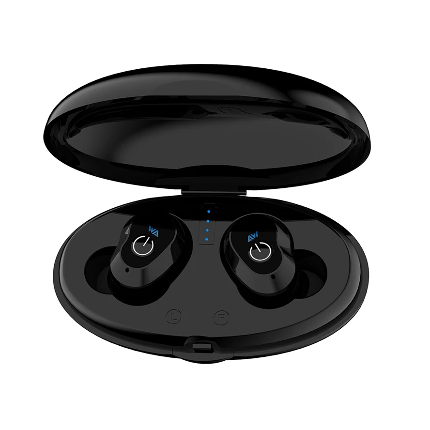TWS Bluetooth наушники 5,0 настоящие беспроводные двойные наушники 3D Hifi стерео цифровые спортивные Водонепроницаемые IPX5 безболезненное снижение шума