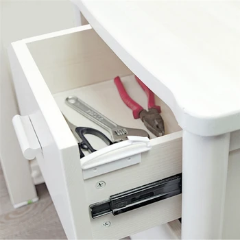 

Safety Buckle Child Safety Lock anti-pinch Hand built-in Invisible baby-proof Drawer Lock 2020 New Safe Supplies