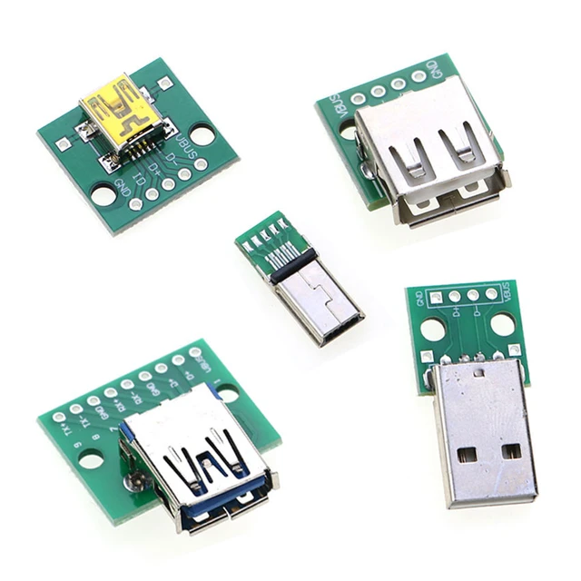 Connecteur d'alimentation Mini USB 5V Carte de prise d'alimentation CC  CJMCU pour Arduino - produits