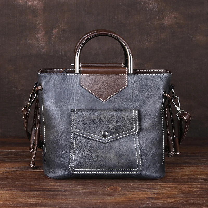 Сумка-тоут из натуральной кожи высокого качества, женская сумка с флагом, роскошная сумка на плечо в стиле ретро из натуральной кожи, женска... Сумка-тоут из натуральной кожи высокого качества, женская сумка с флагом, роскошная сумка на плечо в стиле ретро из натуральной кожи, женска...