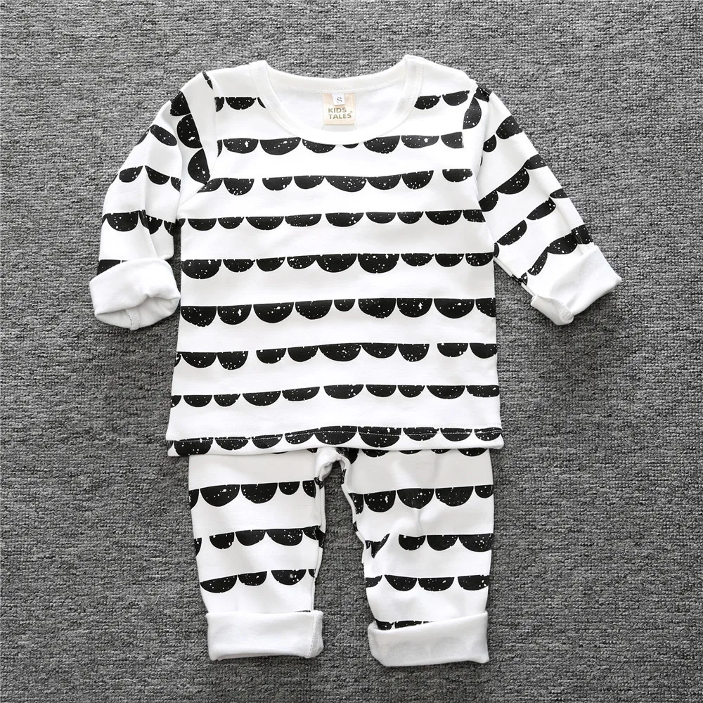 2 шт./компл. Дети Детские пижамы Детские Nightcloths для мальчиков и девочек, пижамы, ночная рубашка из хлопка, одежда для сна детская одежда - Цвет: A4