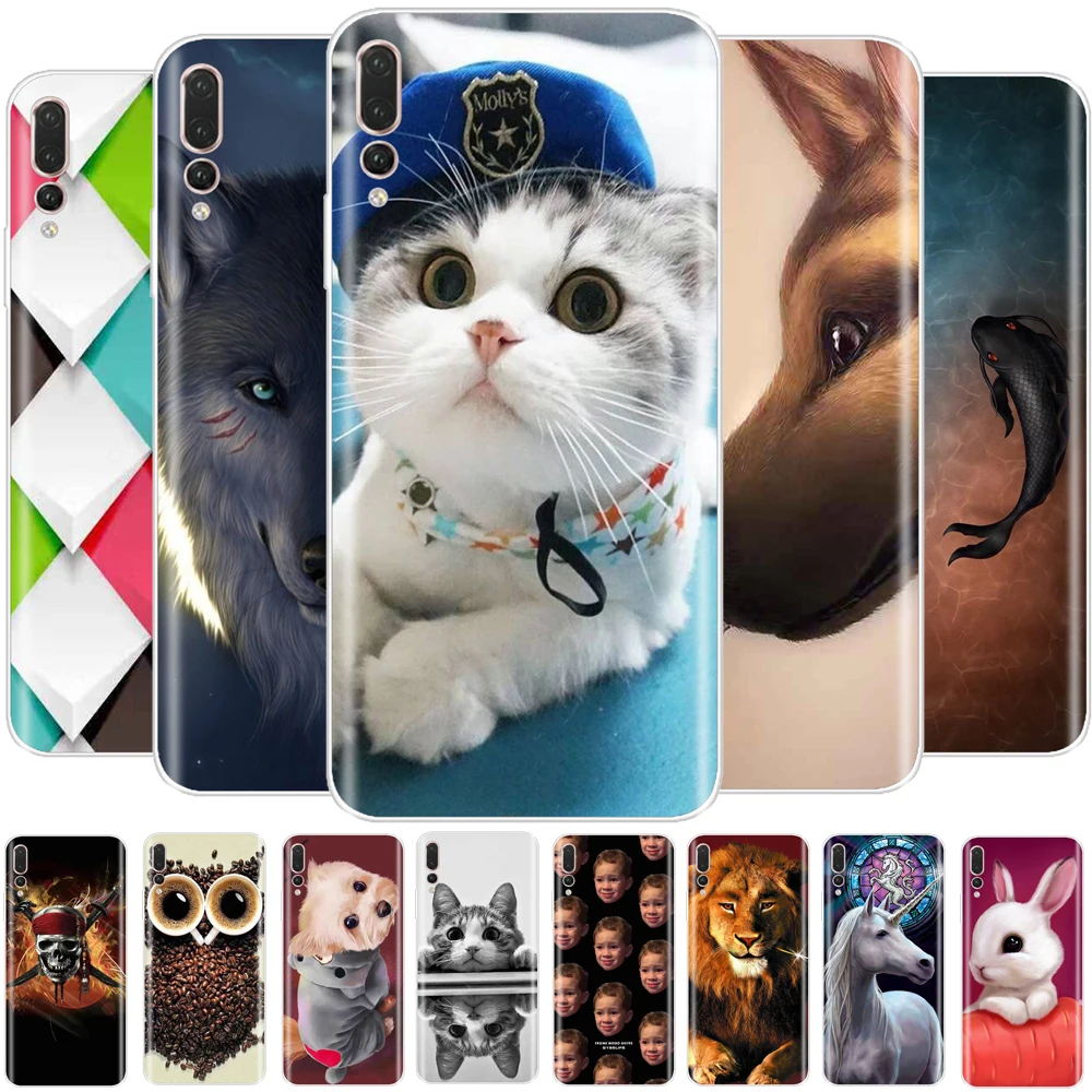 Чехол для телефона huawei P20 Pro силиконовый чехол бампер 360 Tpu задняя крышка P 20 |