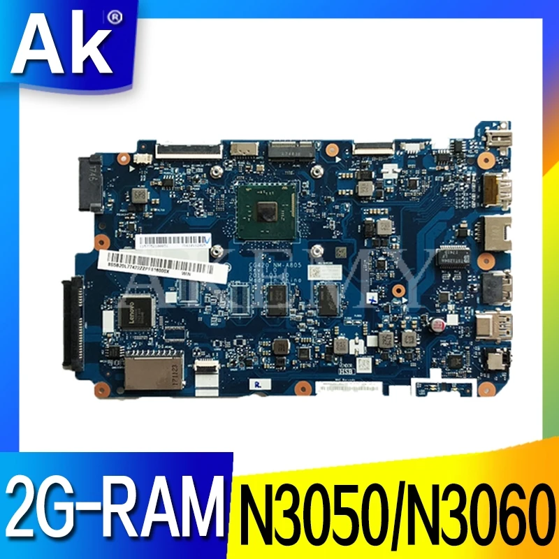AN-A805 для For Lenovo 110-14IBR материнская плата ноутбука N3060 2 Гб CG420 NM-A805 протестирована