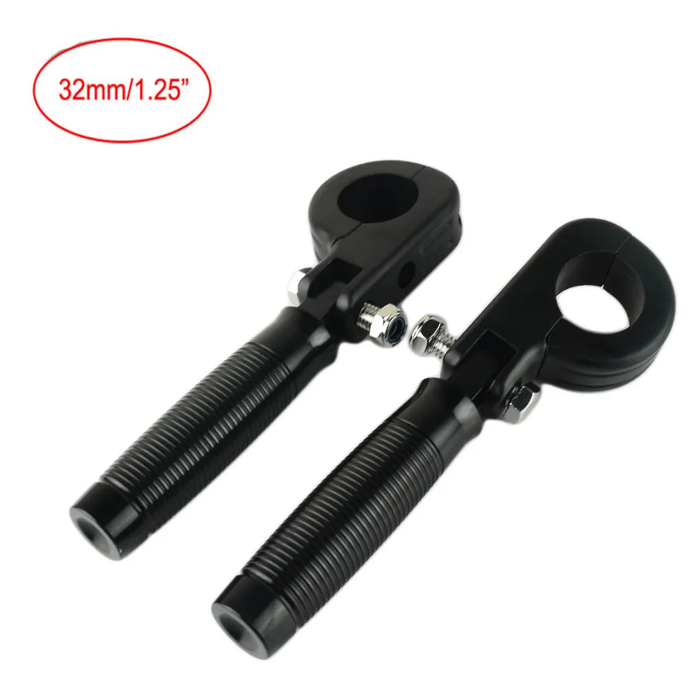 Мотоциклетные подножки для ног Moto Foot Peg P-Clamp монтажные комплекты для Harley защита двигателя 1-1/" 32 мм 1-1/2" 38 мм шоссейный бар