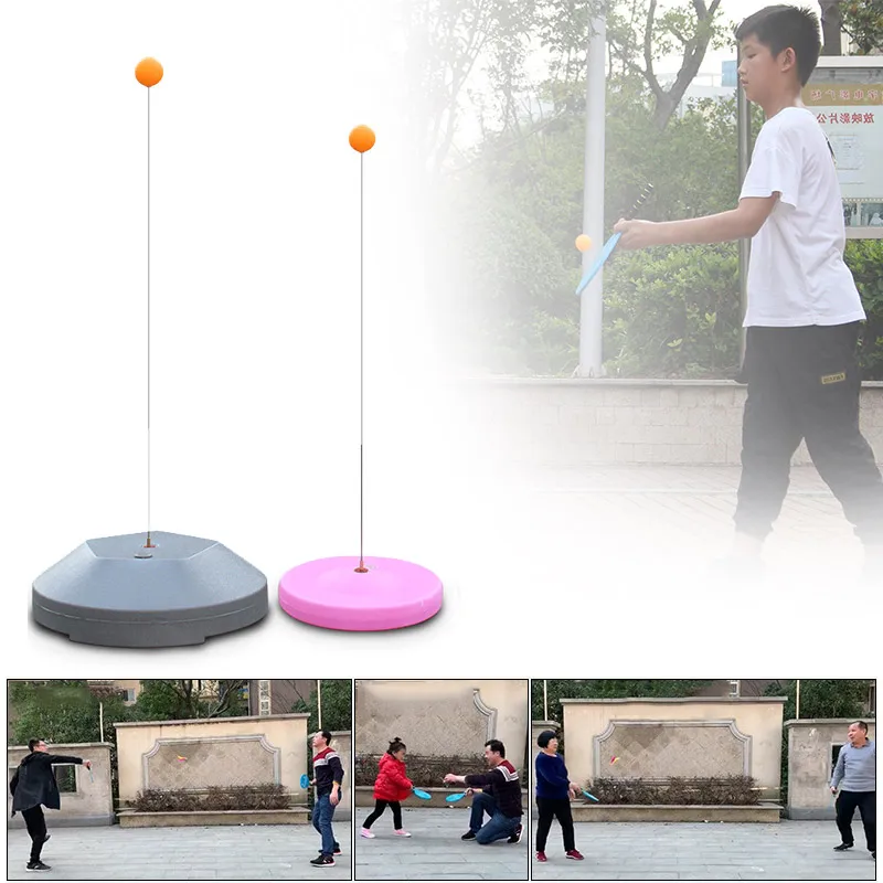 

Tables Tennis Rebound Trainer Paddle PingPong Training Equipment Rebound Shaft Backbound Machine ASD88