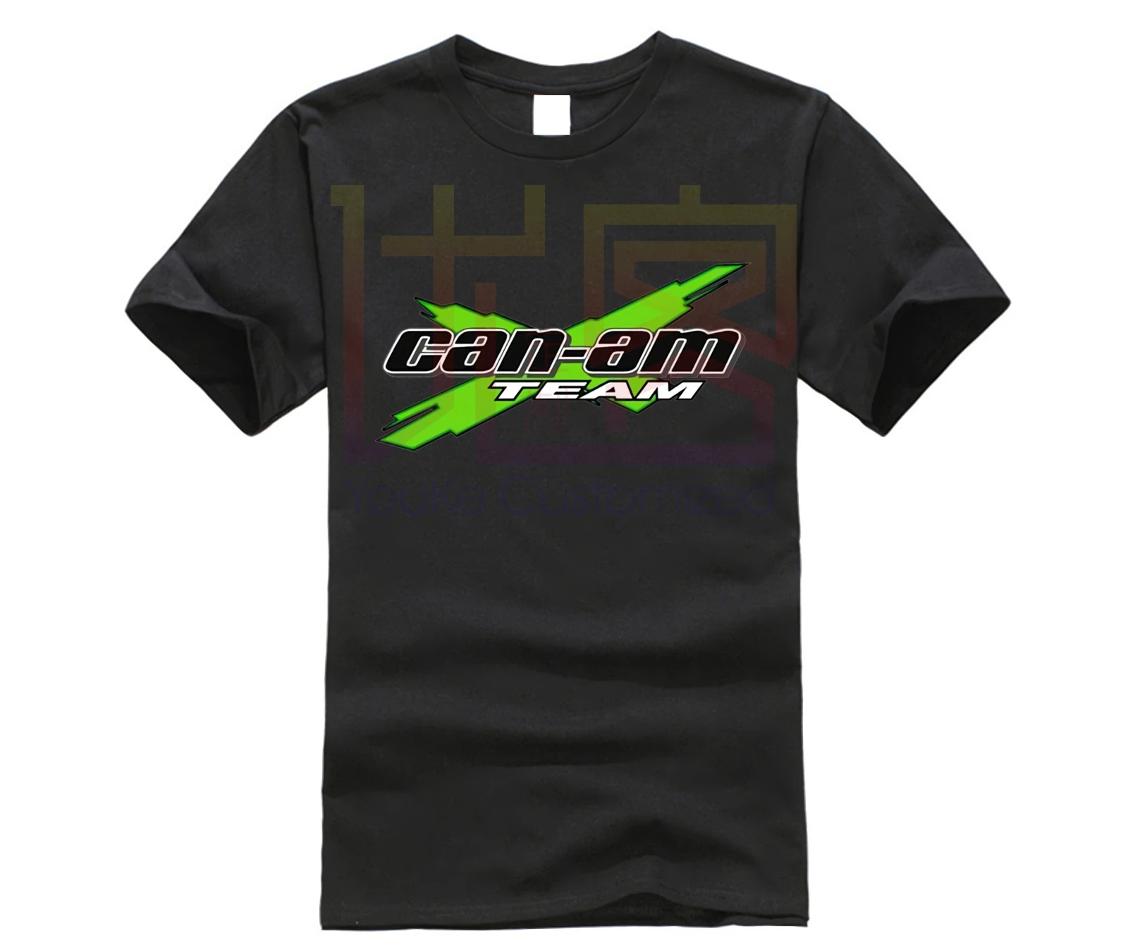 black CAN AM Logo BRP ATV Renegade UTV футболка Новинка Мужская Футболка размер S до 3XL - Цвет: black