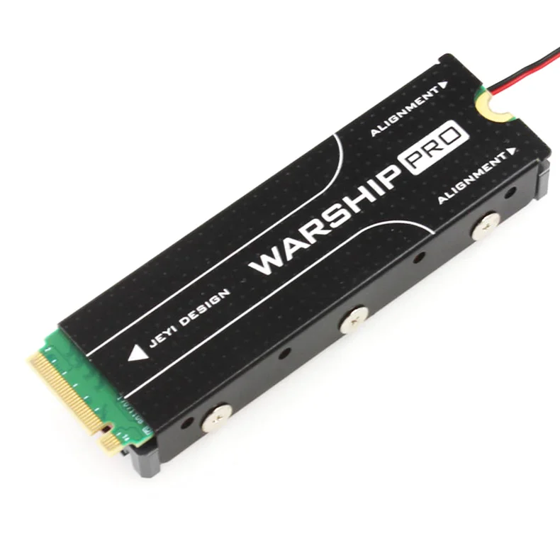 Алюминиевый радиатор охлаждения для NGFF M.2 NVME теплоотвод 2280 SSD металлический лист теплопроводность кремния DIY Радиатор Вентилятор охлаждения