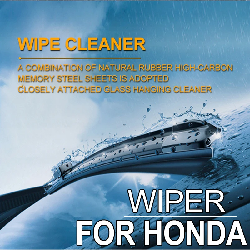 Automotive wiper boneless universal blade classic for Honda Fit (GD6/GD8)(2003-2006)1.5L CVT 1.3L |