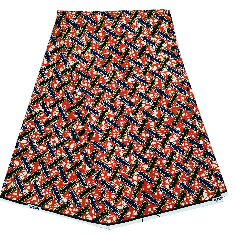 Голландский блок восковой ткани Африканский Воск принты ткань хлопок настоящий воск 6 ярдов голландские ткани