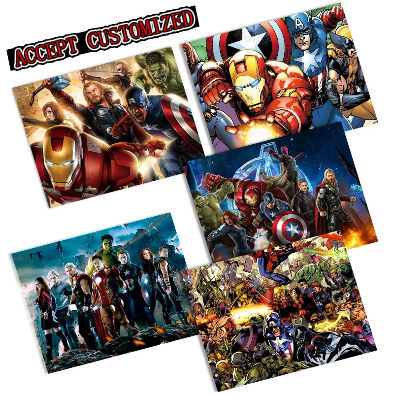 

Super Hero Marvel Avengers Computer Mouse Pad Mice Mat