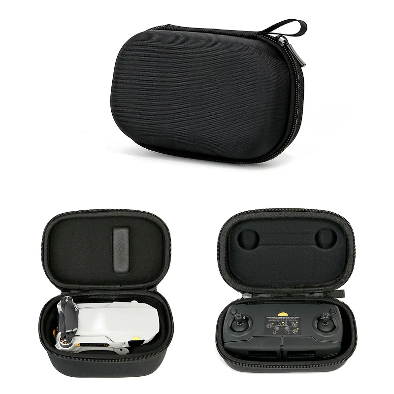 Buy Protective PU leather/ Nylon Bag Mavic Mini Drone Case for DJI Mavic Mini Drone bag Remote Controller & battery Accessories