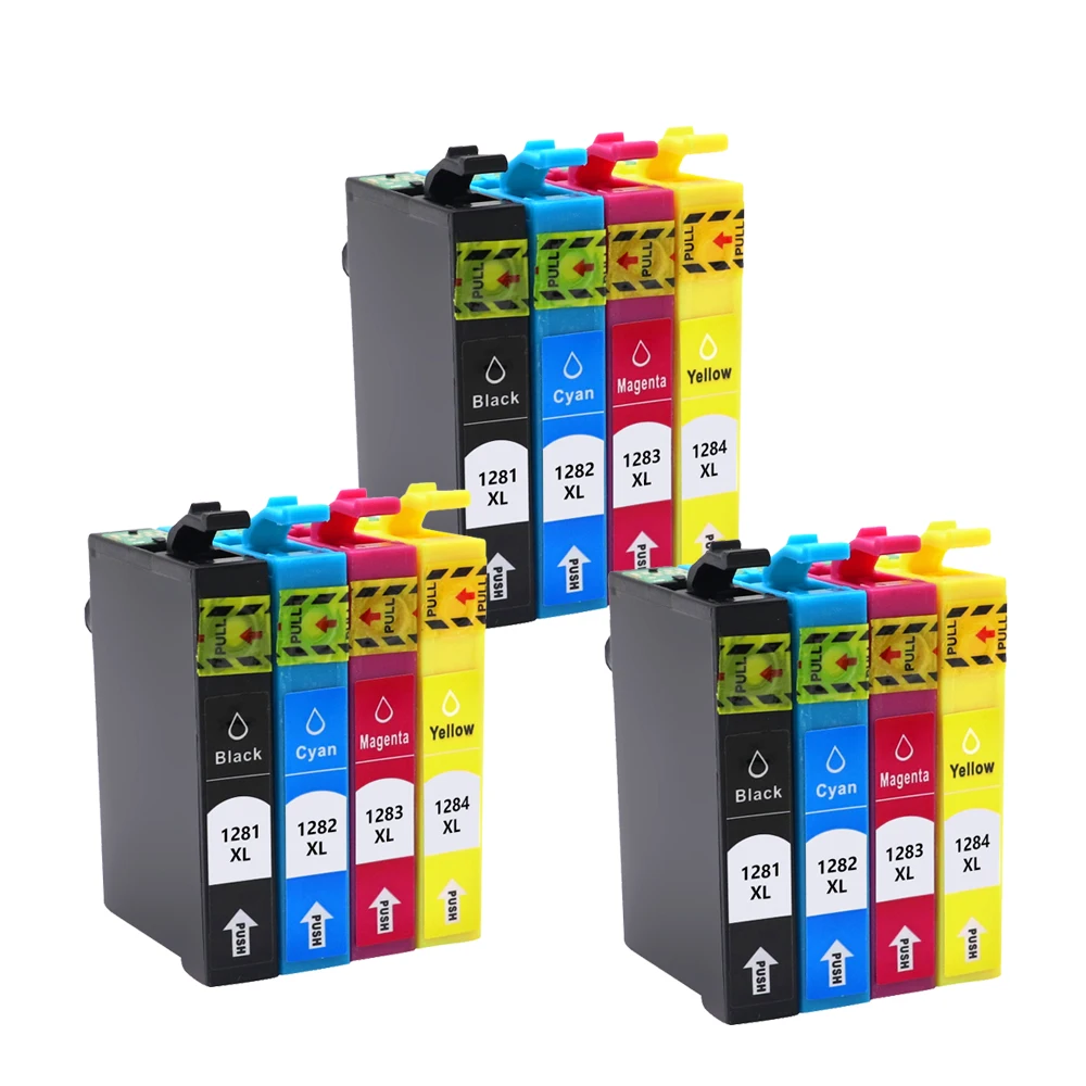 T1281 T1282 T1283 T1284 Ink cartridge Compatible for EPSON stylus S22 SX130 SX125 SX235W SX435W SX425W BX305F BX305FW 