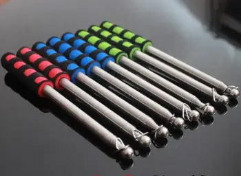 

1m/1.2m/1.4m/1.6m/2m/2.5m Flagpoles Telescoping Stainless Steel Telescopic Flag Pole for Teaching Pointer Tour Guide Banner