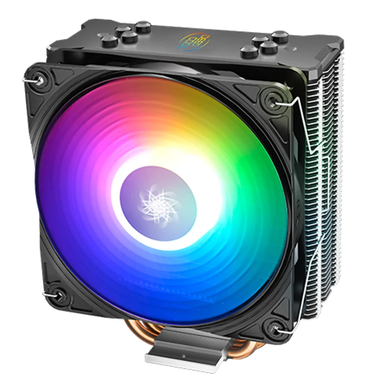 Кулер для процессора DEEPCOOL GAMMAXX GT 400 с 4 тепловыми трубками 12 см PWM светодиодный RGB ARGB