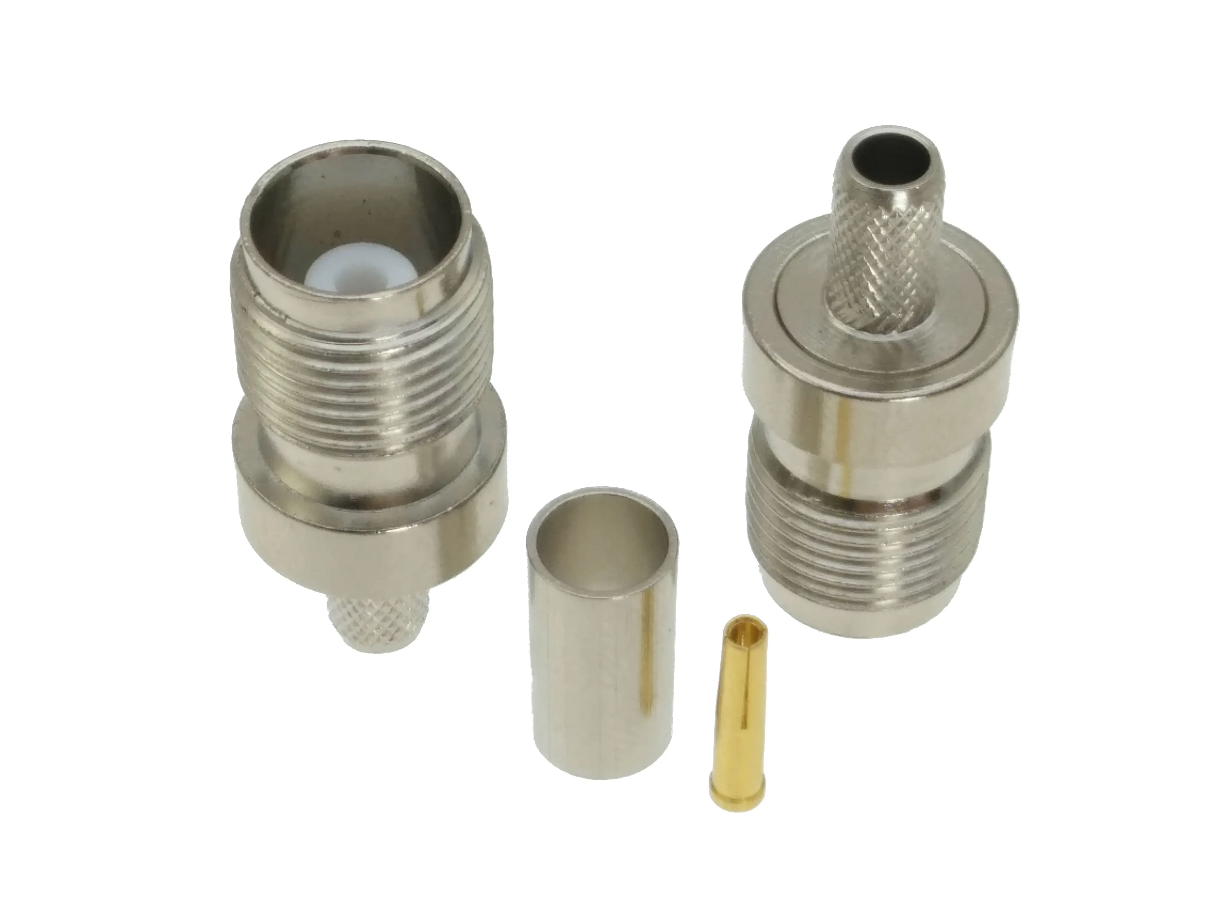 Разъем TNC female jack crimp RG58 RG142 LMR195 RG400 кабель RF соединитель|connector crimp|connector jackconnector |