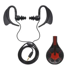 MP3 музыкальный плеер 8GB IPX8 водонепроницаемый с высокой точностью звука Гарнитура держатель для наушников дизайн для плавания бега