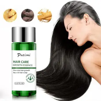 

Ginger Essential Oils Hair Growth Liquid Hair Growth Serum Anti Hair Loss Prevent Hair Fast Grow Fluid Hair Care 20ml