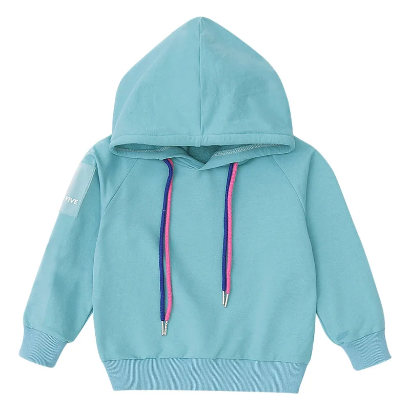 

New Teenage Girl Hoodies Winter Candy Color Sweatshirt Sweater With Fleece Hooded Kid Clothes 6 7 8 9 10 11 12 13 14 Years Old