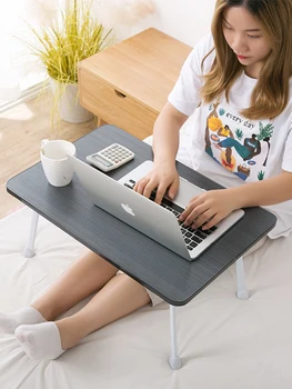 

Folding bed desk student dormitory simple computer desk home multi-function lazy small table LM7271712