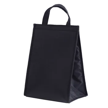 

Bento Tote Aluminum Foil Organizer Portable Thermal Insulation Plain Picnic Food Fresh Waterproof Oxford Lunch Bag Fashion Pouch