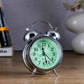 

Alarm clock "Classic", d = 8 cm, chrome, with illumination 556709