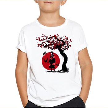 

New Naruto Anime Harajuku T Shirts Boys Baby Hip Hop Hip Hop T-shirts Fashion Kids Summer Tshirt Funny Top Tees Girls Clothing