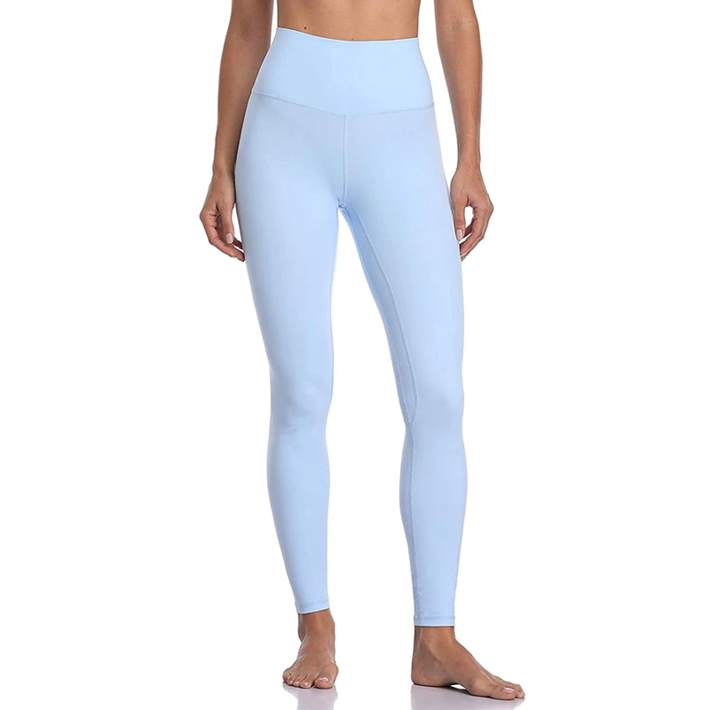 Concise Slim Women Pants Casual Quick Dry High Waist Pants Fit Ankle-Length Sports Solid Color Leggings New