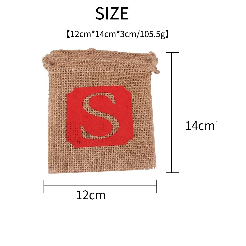 Merry Christmas Burlap Flag Christmas Pull Flag Christmas Party Banner Burlap Christmas Decoration Flag Hanging Banner Ornaments