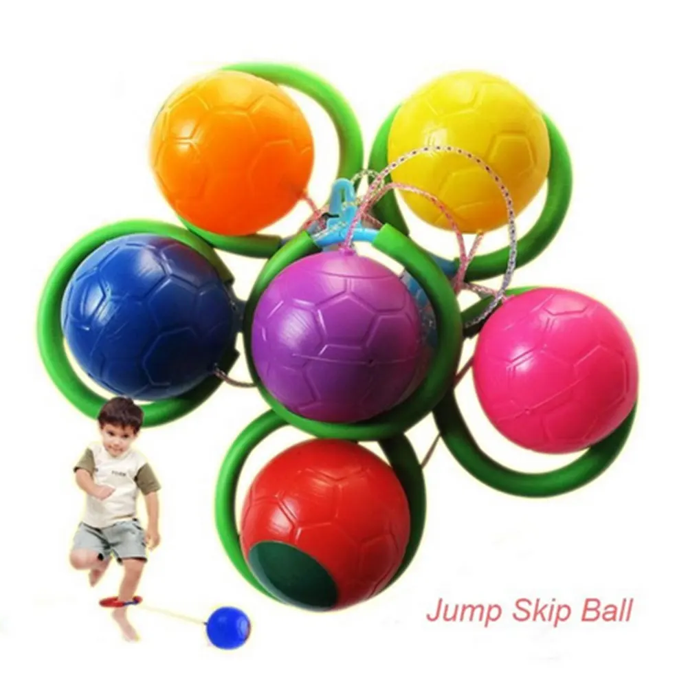 Skip Ball крепкая веревка прыгающая игрушка-комбинация для детей Веселые тренировки на открытом воздухе дропшиппинг фитнес счастливые дети смешные
