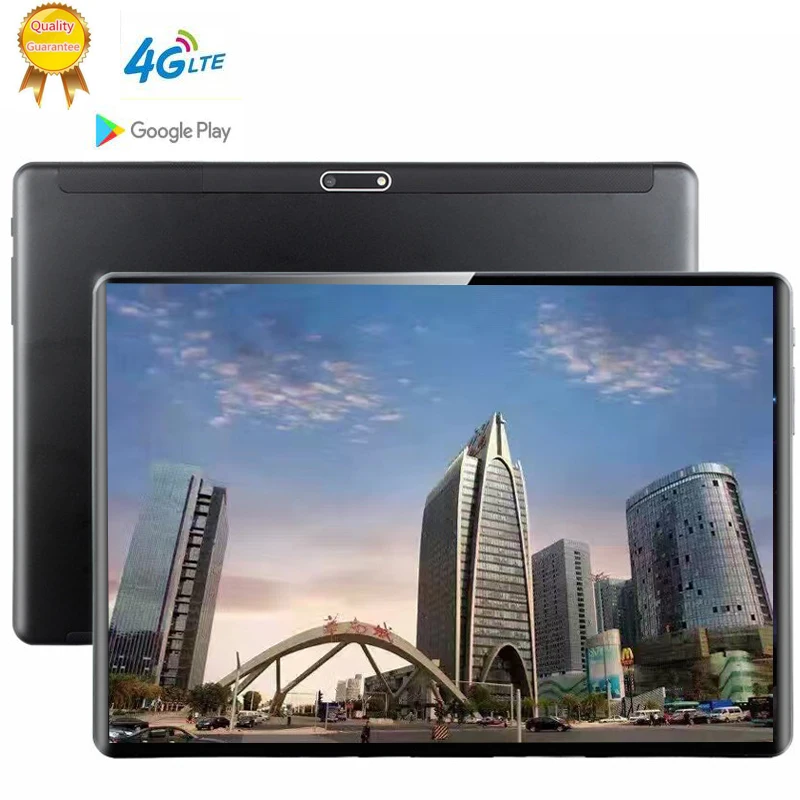 

Newest 10 Inch MT6753 Tablet Android 9.0 8 Core 6GB + 128GB ROM Dual Camera 5MP SIM Tablet PC Wifi mirco Usb GPS bluetooth phone