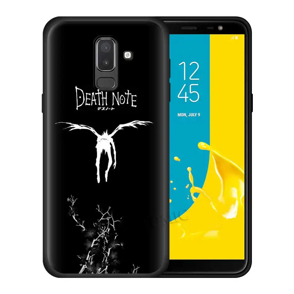 Death Note Ryuk Кира чехол для samsung Galaxy J8 J6 J4 A6 A7 A8 A9 плюс M10 M20 M30 S M40 силиконовый чехол для телефона с изображением на задней панели Чехол