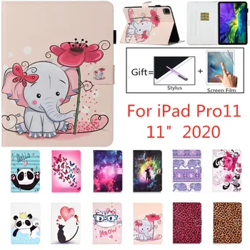 

2020 iPad Pro iPad case 11-inch safe magnetic auto wake-up sleep protector Smooth and shock-proof cute protector for iPad 11