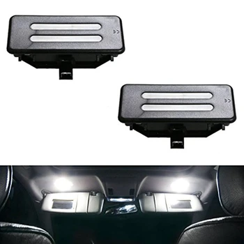 

Replacement Xenon White LED Vanity Mirror Light Assemblies White Lamp for BMW E60 E61 E90 E91 E92 E70