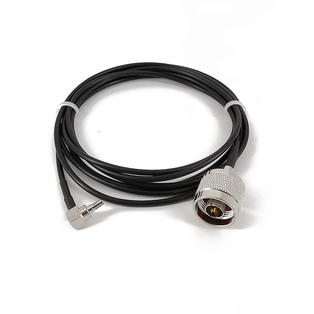 

CRC9 Male Right Angle to N Type Male RG174 4G LTE Modem Antenna Extension N Plug to CRC9 Plug Adapter Cable 3-15M