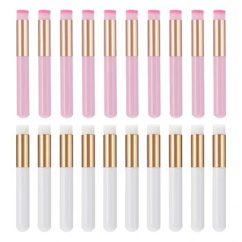 

20pcs/pack Nose Brush Nose Pore Blackhead Deep Cleaning Brush Nose Cleaning Brush Facial Cleansing Brushes Wooden Wholesale