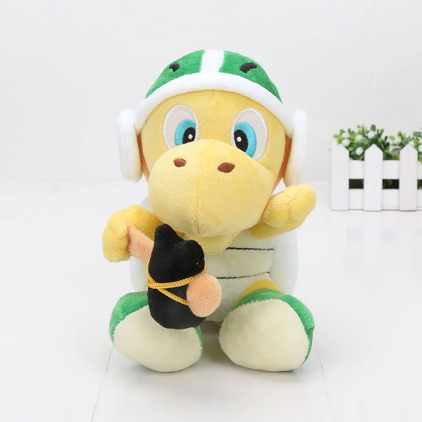 10 шт./компл. 18 см игра Супер Марио Bros Плюшевые игрушки koopa TROOPA с молотком меч черепаха Супер Марио Плюшевые игрушки